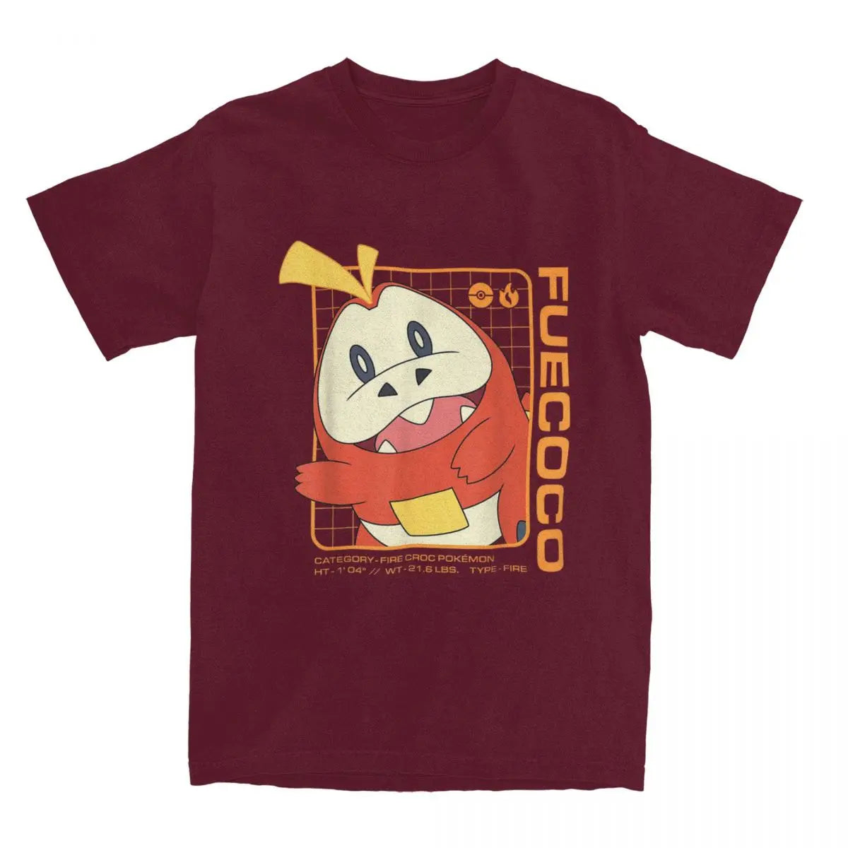 Catch e all with our new Ember Fuecoco Classic Tee | Here at Everythinganimee we have the worlds best anime merch | Free Global Shipping
