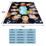 Haikyuu Coral Fleece Plush Blankets