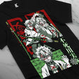 Here at Everythinganimee we have the best anime shirts in the world.
Step into the dark and thrilling world of Demon Slayer with this powerful Sanemi and Kokushibo tee. Featuring intense artwork that showcases the fierce clash between two iconic characters.