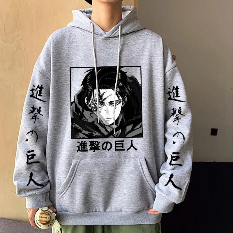 This hoodie embodies the spirit of adventure in the world of Attack on Titan| If you are looking for more Attack on Titan Merch,We have it all!| Check out all our Anime Merch now! 