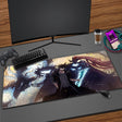 Solo Leveling Mouse Pad Manga Sung Jinwoo Anime Mousepad XXL Large Computer Mouse Mat Rubber Table Carpet 900x400mm Desk Mat Pad, everythinganimee