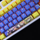 Demon Slayer Agatsuma Zenitsu Keycap Set - 108 Keys