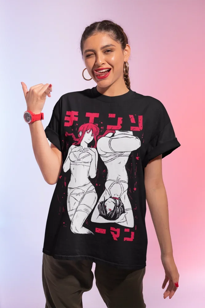 Waifu Makima Chainsaw Man T-Shirt