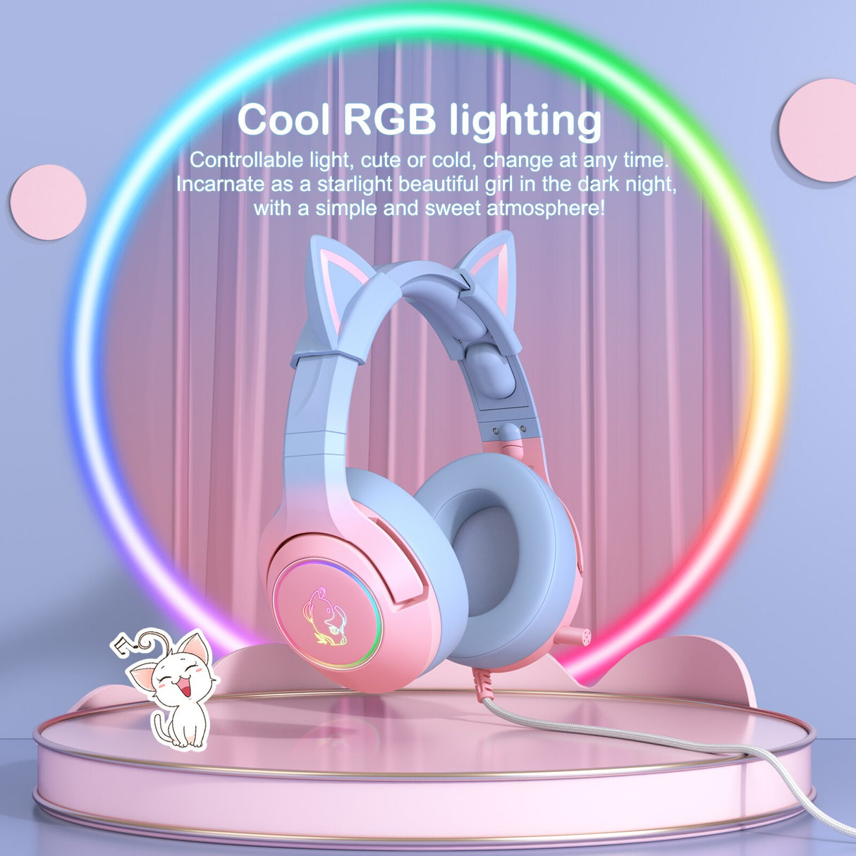 K9 Bicolor Gaming Headphones