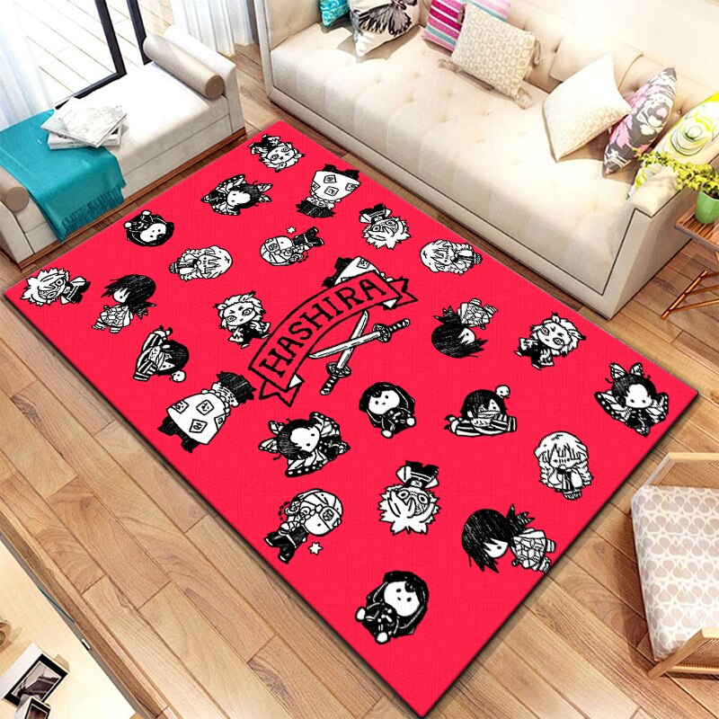 Demon Slayer Beautiful Painting Carpet