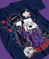 Here at Everythinganimee we have the best anime shirts in the world.
Celebrate the adorable awkwardness of Komi from Komi Can't Communicate with this playful and charming tee. Featuring Komi in her classic school uniform, alongside her friends in fun, lively poses.