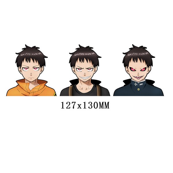 Fire Force Shinra Kusakabe Motion Stickers!