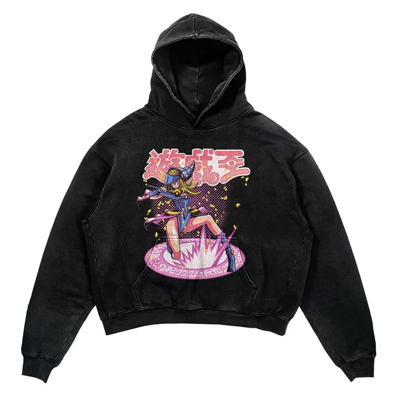 This hoodie resonates with the spirit of the classic duel battles. If you are looking for more Yu Gi Oh Merch, We have it all! | Check out all our Anime Merch now!