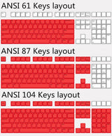 BOCCHI THE ROCK: 108-Key Hitori Gotoh Backlit Keycap Set