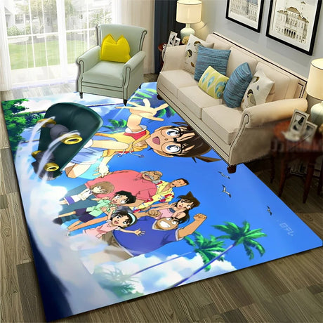 Upgrade & Customize you favorite space with out new  Case Closed Carpet | If you are looking for more Case Closed Merch, We have it all! | Check out all our Anime Merch now!