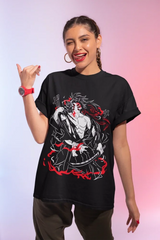 Here at Everythinganimee we have only the best anime merch! Free Global Shipping.
Unleash the power of the Demon Slayer with this amazing tee. Featuring a bold and intense design.