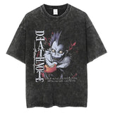 This vintage tees features various iconic characters and scenes from Death Note, perfect for fans. If you are looking for more  Death Note Merch, We have it all! | Check out all our Anime Merch now!