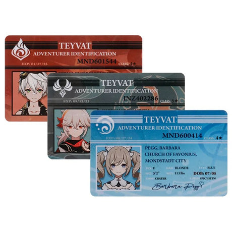 These cards offer a splendid way to dive into the enchanting world of Genshin. | If you are looking for Genshin Impact Merch, We have it all! | check out all our Anime Merch now!