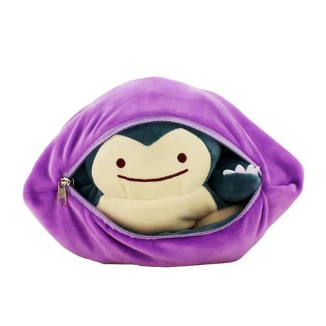 This plushie captures the magic of Ditto & Snorlax. If you're looking for more Pokemon merch, we have it all! Check out our anime merch now—free shipping!