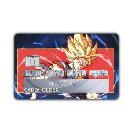 Demon Slayer Dragon Ball One Piece Diy New Anime Game Card Stickers Figure Pvc Matte Skin Ultra Thin Credit Debit Sticker Toys, everythinganimee