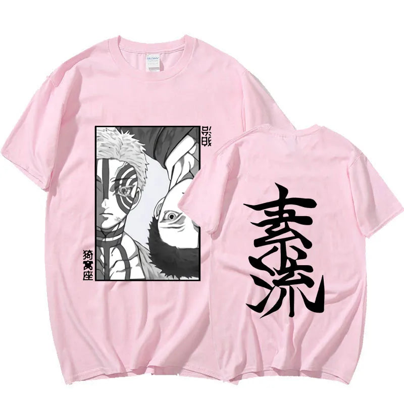 Immerse yourself in the world of Demon Slayer with this sleek and trendy T-shirt. If you are looking for more Demon Slayer Merch, We have it all!| Check out all our Anime Merch now.