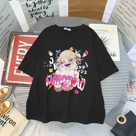 Upgrade your wardrobe with our Himiko Toga My Hero Academia Shirt | If you are looking for more My Hero Academia Merch, We have it all! | Check out all our Anime Merch now!