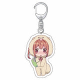 Anime Rent A Girlfriend Kanojo Okarishimasu Charm Keychain Ichinose Chizuru Asami Nanami Sakurasawa Sumi Sarashina Ruka Keyring, everythinganimee