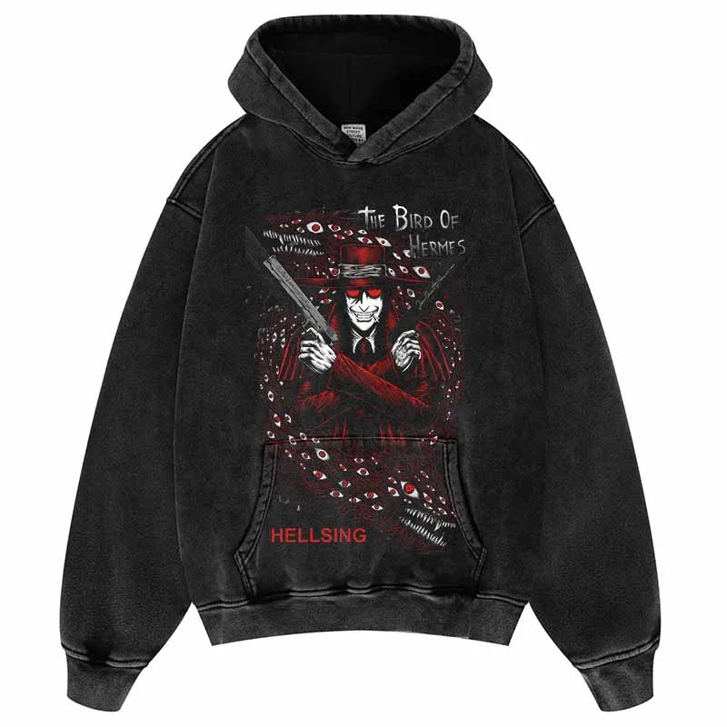 This Hoodie celebrates the beloved Hellsing Series, ideal for both Autumn & Winter. | If you are looking for more Hellsing Merch, We have it all! | Check out all our Anime Merch now!