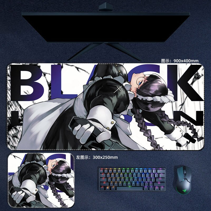 Black Lagoon Mouse Pads