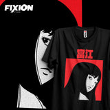 Here at Everythinganimee we have the best anime shirts in the world.
Dive into the eerie world of Junji Ito with this minimalist yet striking Tomie shirt. Featuring the hauntingly beautiful character in a red-and-black design