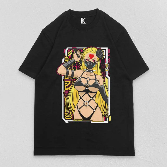 Here at Everythinganimee we have the best anime shirts in the world.
This bold tee from One Punch features a striking character design that embodies power and style. 