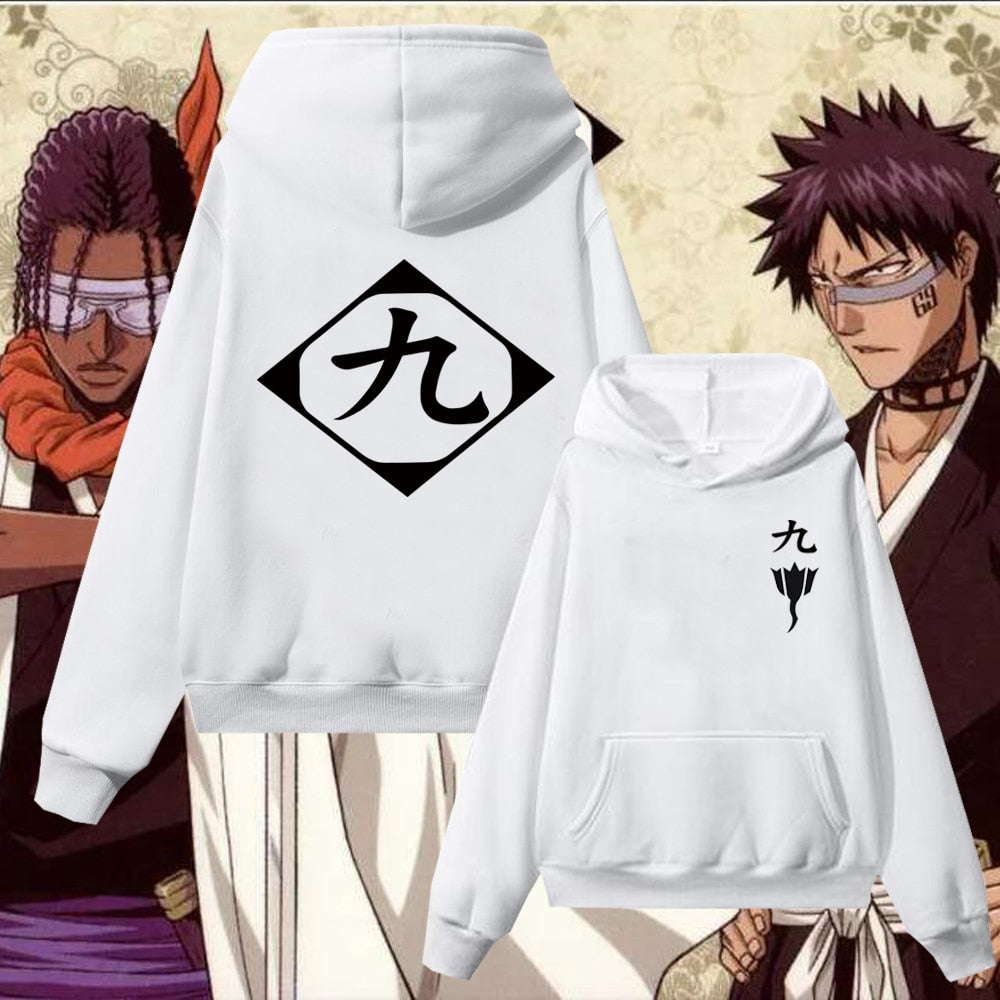 This hoodie shows the spirit of the world of Bleach. If you are looking for more Bleach Merch, We have it all!| Check out all our Anime Merch now!-Free shipping