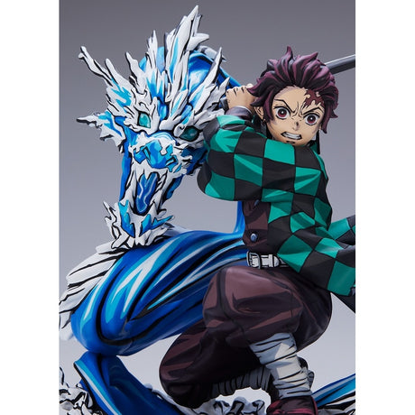 Pre Sale Anime Demon Slayer Kamado Tanjirou 1/8 Action Figure Original Hand Made Toy Peripherals Collection Gifts for Kids 19Cm, everythinganimee