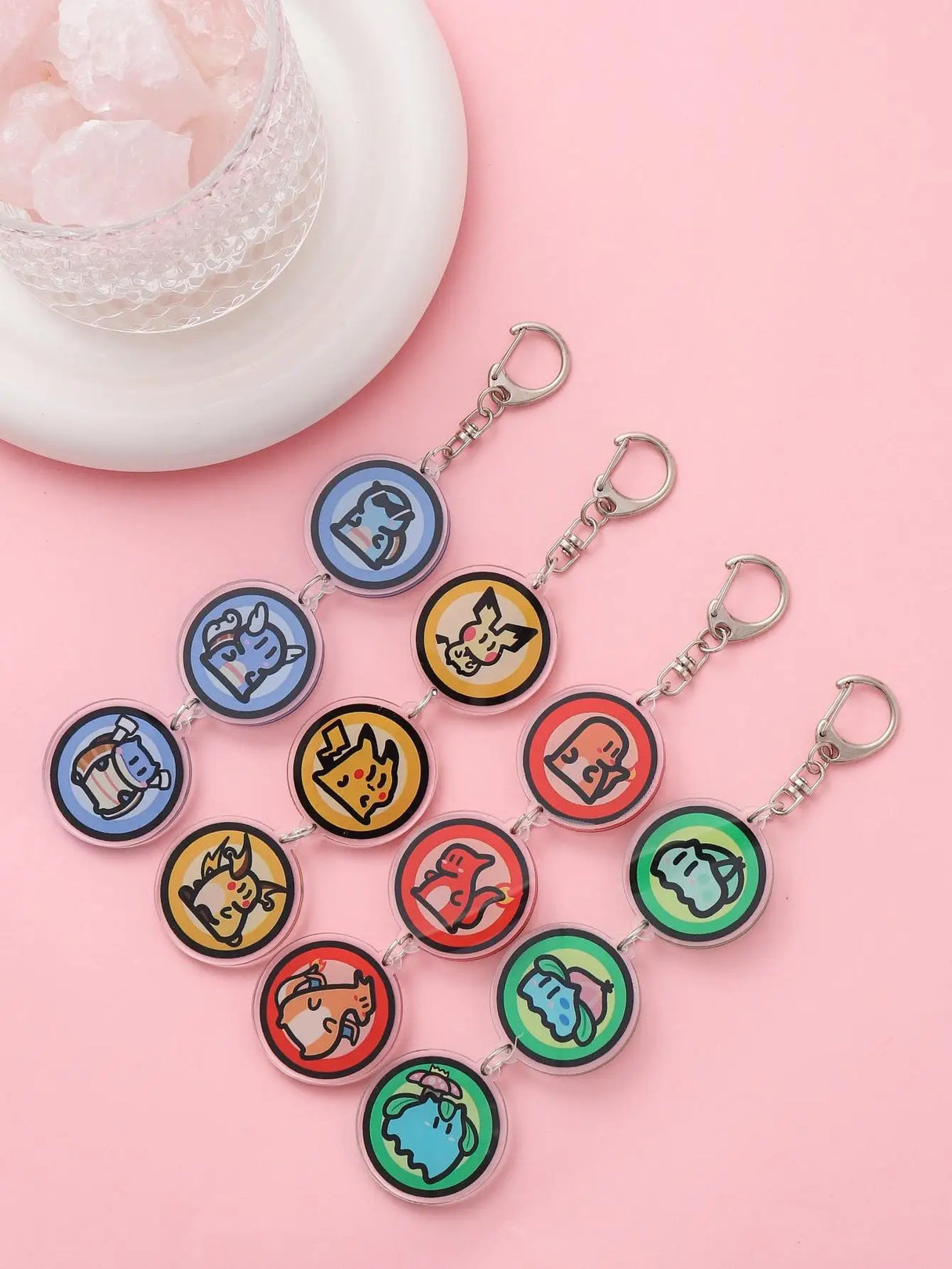 This keychains captures the magic of Pokemon. If you're looking for more Pokemon  merch,we have it all! Check out our anime merch now—free shipping!