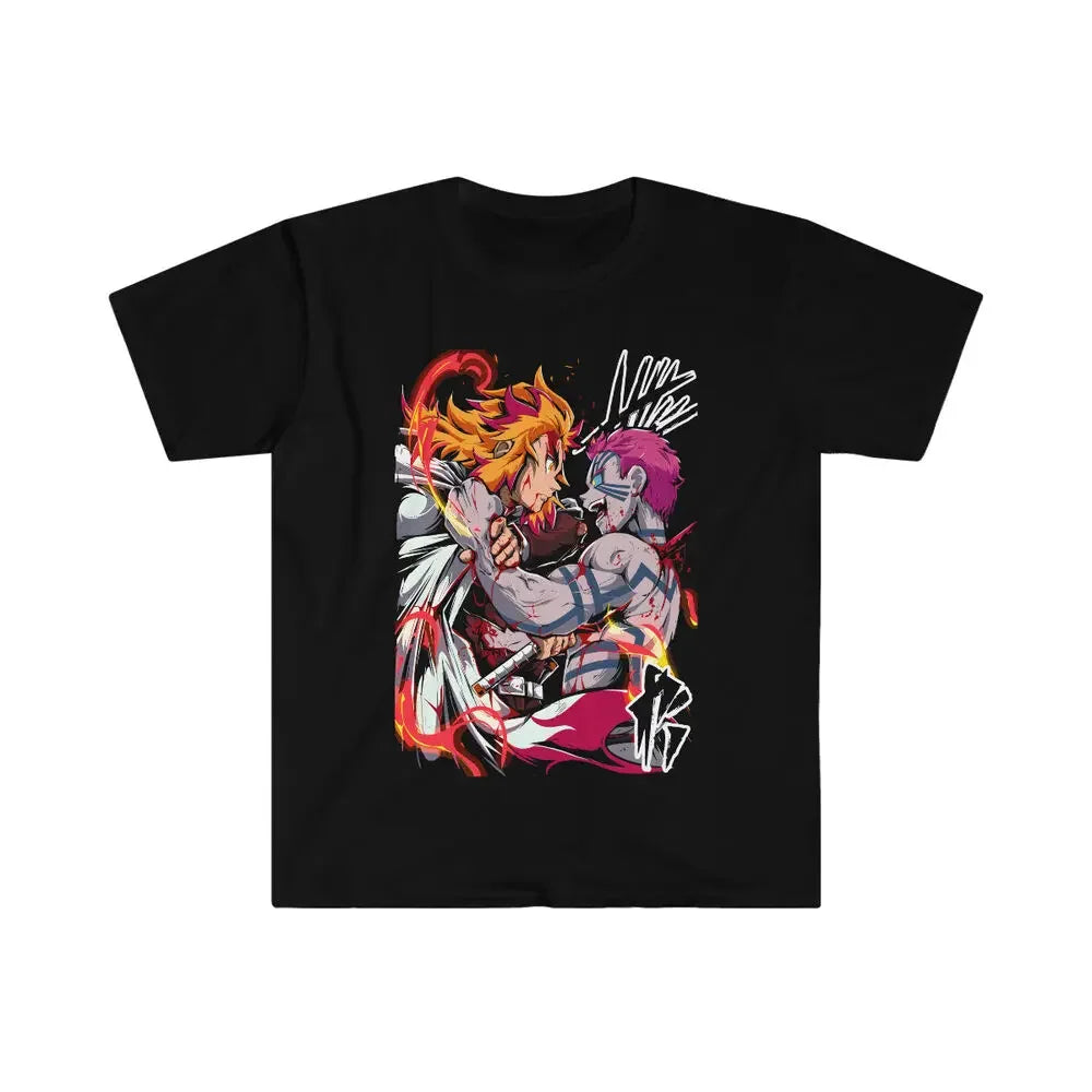 Rengoku-Akaza Demon Slayer T-Shirt