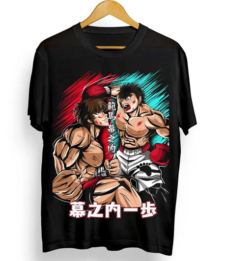 This tee captures the fighting spirit of Baki & Ippo in action! Looking for Hajime no Ippo merch? We’ve got it all, shop our anime collection now!