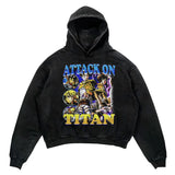 This hoodie carries the fierce spirit of the anime's beloved characters. | If you are looking for more Attack of Titan Merch, We have it all! | Check out all our Anime Merch now!