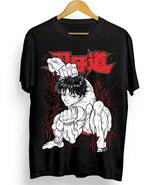 This tee celebrate the spirit of the Baki Hanma that ensures comfort. If you are looking for Baki  Merch, We have it all! | check out all our Anime Merch now!