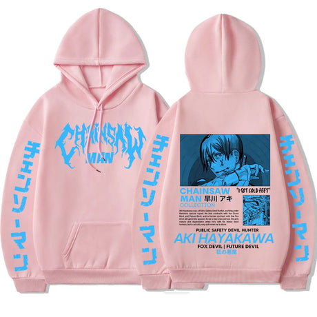 Immerse yourself in the world of Chainsaw Man with this sleek and trendy Hoodie. If you are looking for more Chainsaw Man Merch, We have it all!| Check out all our Anime Merch now.