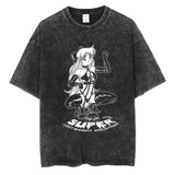 Men Hip Hop Streetwear Black T-Shirt Japanese Anime Sailor Moon Vintage T Shirt Summer Harajuku Cotton Tshirt Short Sleeve Tops, everythinganimee