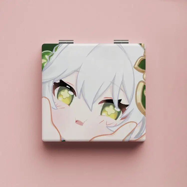 This makeup mirror is designed for anime enthusiasts who likes utility & style. If you are looking for more Genshin Impact Merch,We have it all! |Check out all our Anime Merch now!