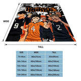 Haikyuu Coral Fleece Plush Blankets