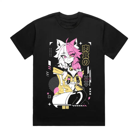 Here at Everythinganimee we have the best anime shirts in the world.
Unleash your inner beast with the Amedoll Black Anime Tee. Featuring a bold and captivating character design, this shirt brings a mix of vibrant colors and sharp details, perfect for any anime fan looking to stand out.