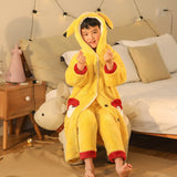 Pokemon Pikachu Cozy Coral Velvet Nightgown