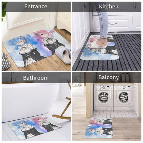 The mat showcases a vivid depiction of Rem & Ram set against a dreamy, captures their iconic styles.  If you are looking for more Re Zero Merch, We have it all! | Check out all our Anime Merch now!