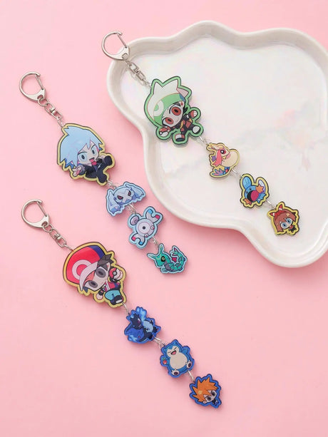 This keychains captures the magic of Pokemon. If you're looking for more Pokemon  merch,we have it all! Check out our anime merch now—free shipping!