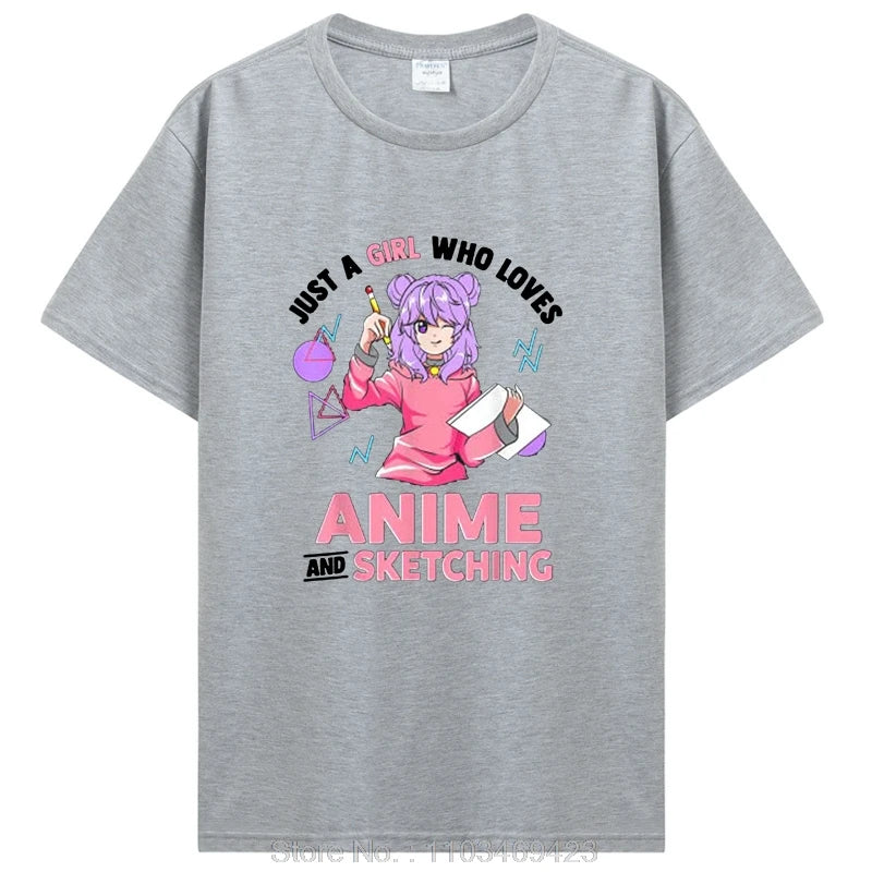 Show your love for anime with our Anime Girl Passion Tee | Here at Everythinganimee we have the worlds best anime merch | Free Global Shipping