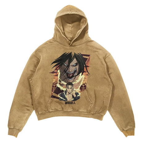 This hoodie carries the fierce spirit of the anime's beloved characters. | If you are looking for more Attack of Titan Merch, We have it all! | Check out all our Anime Merch now!