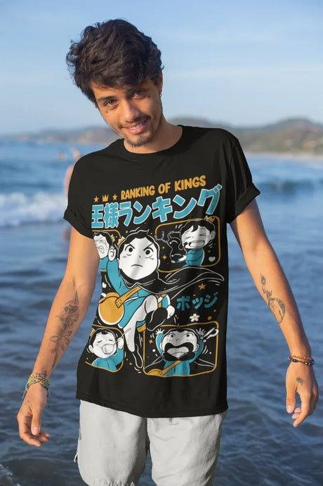 Celebrate the heartwarming and inspiring journey of Bojji with this vibrant tee. If you are looking for more Ranking Of Kings Merch, We have it all! | Check out all our Anime Merch now!