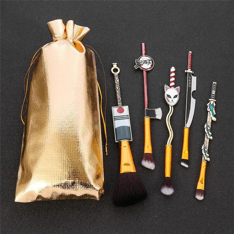 Show off your Demon Slayer Makeup Brushes Set with our brand new Cosmetic Tools| If you are looking for more Demon Slayer Merch, We have it all!| Check out all our Anime Merch now!