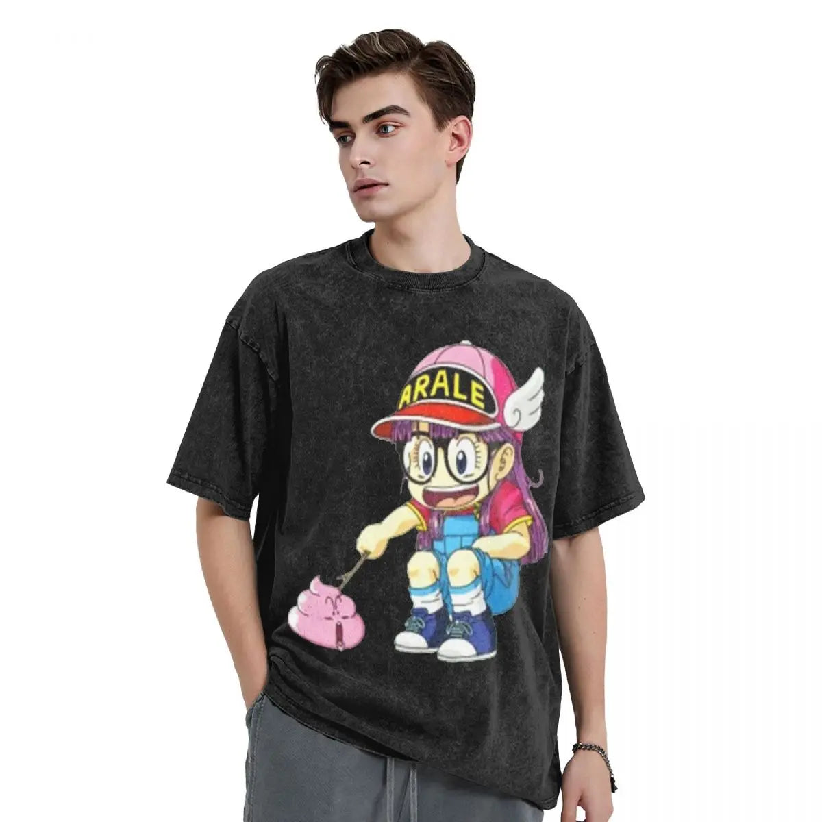 Arale Poking Poop Fun Tee