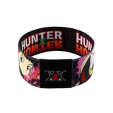 HUNTER×HUNTER Sports Wristband Bracelet, Anime Tokyo Ghouls Wristband Flexible Wrist Band HUNTER×HUNTER Cuff Bracelet Sports Casual Bangle For Women Men Embroidery Gifts, everythinganimee