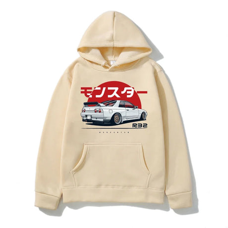 These genuine hoodies are a tribute to the adrenaline-fueled world of "Initial D" & its iconic Nissan Skyline R32. If you are looking for more Initial D Merch, We have it all! | Check out all our Anime Merch now!