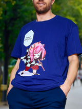 Peanut Breathing Anya - Cross-Anime Fusion Tee