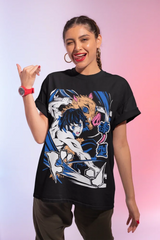 Immerse yourself with this striking tee featuring the unyielding Inosuke Hashibira. If you are looking for more Demon Slayer Merch, We have it all! | Check out all our Anime Merch now!